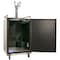 Edgestar 24 Inch Wide Triple Tap Kegerator for Full Size Kegs with Electronic Control Panel KC7000SSTRIP - alternate 2